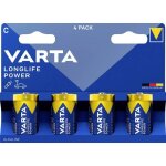 Varta varta longlife power c blister 4 pile lr14 (c) alcaline(s) 1. 5 v 4 pc(s)