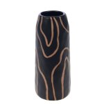 Vase gaby noir grand modle - amadeus