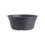 Vase pour bulbes - green basics - 27 cm - noir - plastique - 4 litres