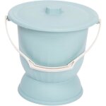 Vase de chambre pour la maison crachoir avec couvercle seau � urine avec poign�e pour urinoirs pour enfants ...