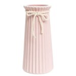 Vases c�tel�s en c�ramique rose pour d�coration dint�rieur minimaliste et moderne vase � fleurs d�coratif ...