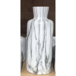 Vase effet marbre sao céramique noir & blanc h30cm - atmosphera createur dinterieur Vase effet marbre sao céramique noir & blanc h30cm - atmosphera createur dinterieur
