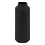 Vase cramique rily noir h. 30 cm - atmosphera createur dinterieur - noir