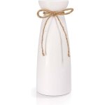 Vase d�coratif - pzcc - grand vase en c�ramique - blanc - style contemporain - haute qualit�