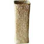 Vase � fleurs - xvx - rotin et bambou - grand mod�le - d�coration int�rieure - style contemporain