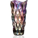 Vase � fleurs en verrebrillant?style nordique forme unique couleurs color�es magnifique et vivante texture ...