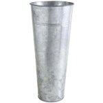 Vase de jardin en zinc lourd 50 cm