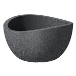 Vase - soliflore scheurich - 55367 0 - 55367 252 / 40 wave globe coupe de fleurs plastique granit noir ... Vase - soliflore scheurich - 55367 0 - 55367 252 / 40 wave globe coupe de fleurs plastique granit noir ...