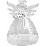 Vase en verre transparent hydroponique en forme dange pour la maison le bureau la décoration de mariage ... Vase en verre transparent hydroponique en forme dange pour la maison le bureau la décoration de mariage ...