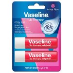 Vaseline duo stick l�vres rosy lips 2 x 48 g