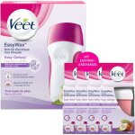 Veet - easywax roll - on - lot de 1 appareil roll - on - 4 recharges bras & jambes 50ml