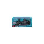 V�hicule avec figurine burago mercedes benz f1 1 / 24 racing pilote hamilton avec casque 2024