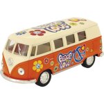 V�hicule miniature - ulysse - vw combi orange - 1:32 - r�tro - porti�res ouvrantes