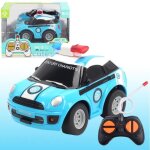 Vhicule radiocommand - voiture de police tlcommande - 1:43 - ds 3 ans - bleu