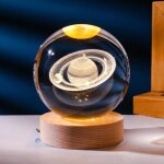 Veilleuses boule de cristal dastronome planétaire plonger voyante de lune 3d lampe à led usb décor de ... Veilleuses boule de cristal dastronome planétaire plonger voyante de lune 3d lampe à led usb décor de ...