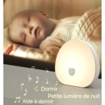 Veilleuse avec bruit blanc et son - lampe de chevet rechargeable par usb - minuterie de sommeil multifonction1 ... Veilleuse avec bruit blanc et son - lampe de chevet rechargeable par usb - minuterie de sommeil multifonction1 ...