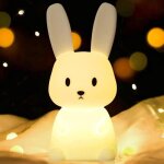 Veilleuse lapin pour enfants veilleuse led tactile portable � changement de couleur pour enfants chambre ...