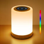 Veilleuse led lampe ambiance avec 12 couleurs et 4 modes petite lampe de chevet tactile dimmable avec ... Veilleuse led lampe ambiance avec 12 couleurs et 4 modes petite lampe de chevet tactile dimmable avec ...
