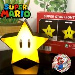 Veilleuse super mario etoile + 5 stickers mario bros Veilleuse super mario etoile + 5 stickers mario bros
