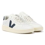Veja v - 90 baskets blanches en cuir pour hommes