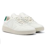 Veja v - 90 baskets blanches en cuir pour hommes