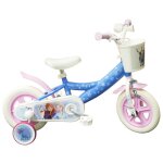 Vélo enfant 10 reine des neiges - 1 frein - panier avant garde - boues carter roues à bâtons & 2 stabilisateur ... Vélo enfant 10 reine des neiges - 1 frein - panier avant garde - boues carter roues à bâtons & 2 stabilisateur ...