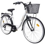 V�lo de ville 26 retro femme discovery adventures �quip� de 6 vitesses shimano et �quipement complet ...
