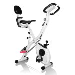 V�lo dappartement pliable 4 en 1 - avec �cran lcd et bandes de r�sistance - 8 niveaux de r�sistance magn�tique ...