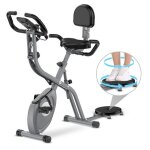 Vlo dappartement pliable avec app - gywowken vlo dexercice - 10 niveaux rsistance magntique pour ...