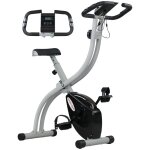 Vlo dappartement pliant - sportnow - vlo de fitness - 8 niveaux de rsistance - selle rglable - cran ...