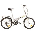 Velo bachini folding 20 6vt blanc / vert