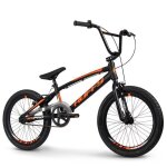 Vlo bmx de course hx pro 20 pouces aluminium noir et orange