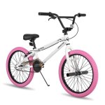 Vlo bmx freestyle - joystar - 20?vlo enfant - pour garons filles et dbutants - de 6  14 ans - 2 ...