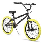 Vlo bmx freestyle - joystar - 20?vlo enfant - pour garons filles et dbutants - de 6  14 ans - 2 ...