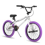 Vlo bmx freestyle - joystar - 20?vlo enfant - pour garons filles et dbutants - de 6  14 ans - 2 ...