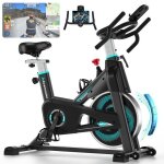 V�lo dappartement avec appadvamsoler v�lo dexercice silencieux avec �cran lcd et support pour tablette ...