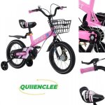 V�lo denfant - roues 16 � - acier � haute teneur en carbone - barre simple - avec roue dassistance - ...