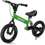 Vlo draisienne pour enfants vert fonc rennmeister sans pdale suspension max 50kg freins tambour rembourrage ...