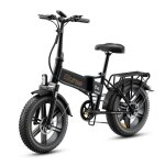 V�lo �lectrique 20 ruitoo e20 pro moteur 850w batterie 48v 13ah autonomie 45km shimano 3 vitesses noir ...