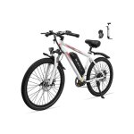 Vélo électrique 26 pouces 100 km 7 vitesses bigfly bk15 pour homme et femme shimano Vélo électrique 26 pouces 100 km 7 vitesses bigfly bk15 pour homme et femme shimano