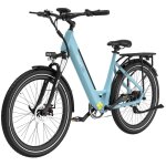 Rcb g6 e - bike 27. 5 bleu? 250w batterie 36v 13ah 50 km d?autonomie lcd freins � disque nfc / app