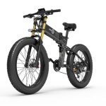 Vlo lectrique pour adulte bezior x plus 1500 w batterie 48 v 175 ah pneus 26 pouces