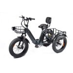 V�lo �lectrique cargo - puluma - ls001 - double moteur 500w - batterie 48v 27ah - autonomie 40 - 80 km ...