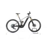 V�lo �lectrique - cube stereo hybrid 140 hpc slt - gris - vtt �lectrique tout suspendu - bosch 750 wh ...