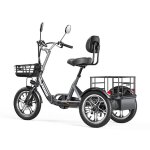 Tricycle �lectrique - cysum - t1 pro - moteur 250 w - batterie 48 v 22 ah - pneus 16 pouces