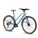 Vlo lectrique deruiz turmali premium vtc 250w 36v10ah shimano deore 10 vitesses vae gates carbon drive ...