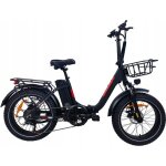 V�lo �lectrique dz - 2030 - shimano 7speed cadre pliable roue aluminium 20 500w 48v 13ah 40km / h noir ...