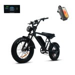 V�lo �lectrique elekwheels e6 500 w 25 mph autonomie de 60 � 100 km batterie amovible 48 v 156 ah noir ...