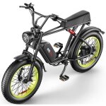 Vlo lectrique emoko c91 - moteur 1000w - batterie amovible 48v 17. 5ah - 7 vitesse shimano - roue 20 ...
