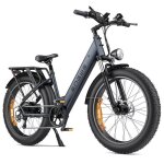 Vlo lectrique engwe e26 st autonomie 140km moteur 250w batterie 48v16ah amortisseur avant pneus snow ...